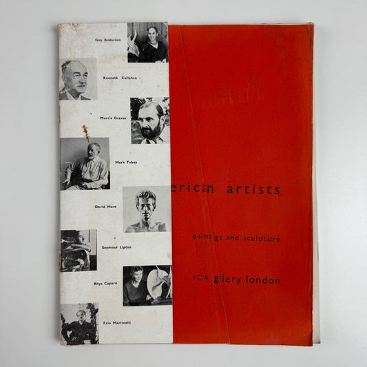 Eight American Artists. Paintings and sculpture | ICA Gallery, Nov-Dec 1957