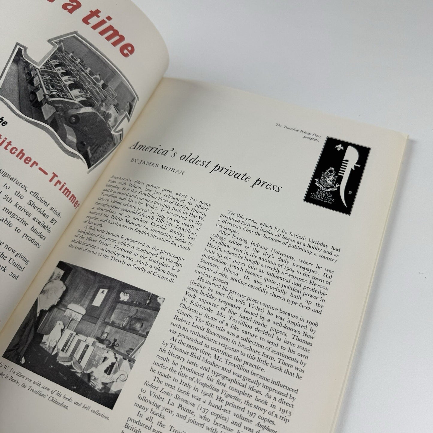Book Design and Production | Vol 1 No 4 1958/9 | Printing News Ltd | Edited by James Moran