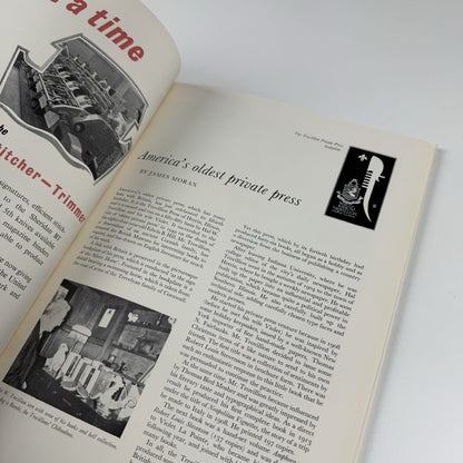 Book Design and Production | Vol 1 No 4 1958/9 | Printing News Ltd | Edited by James Moran