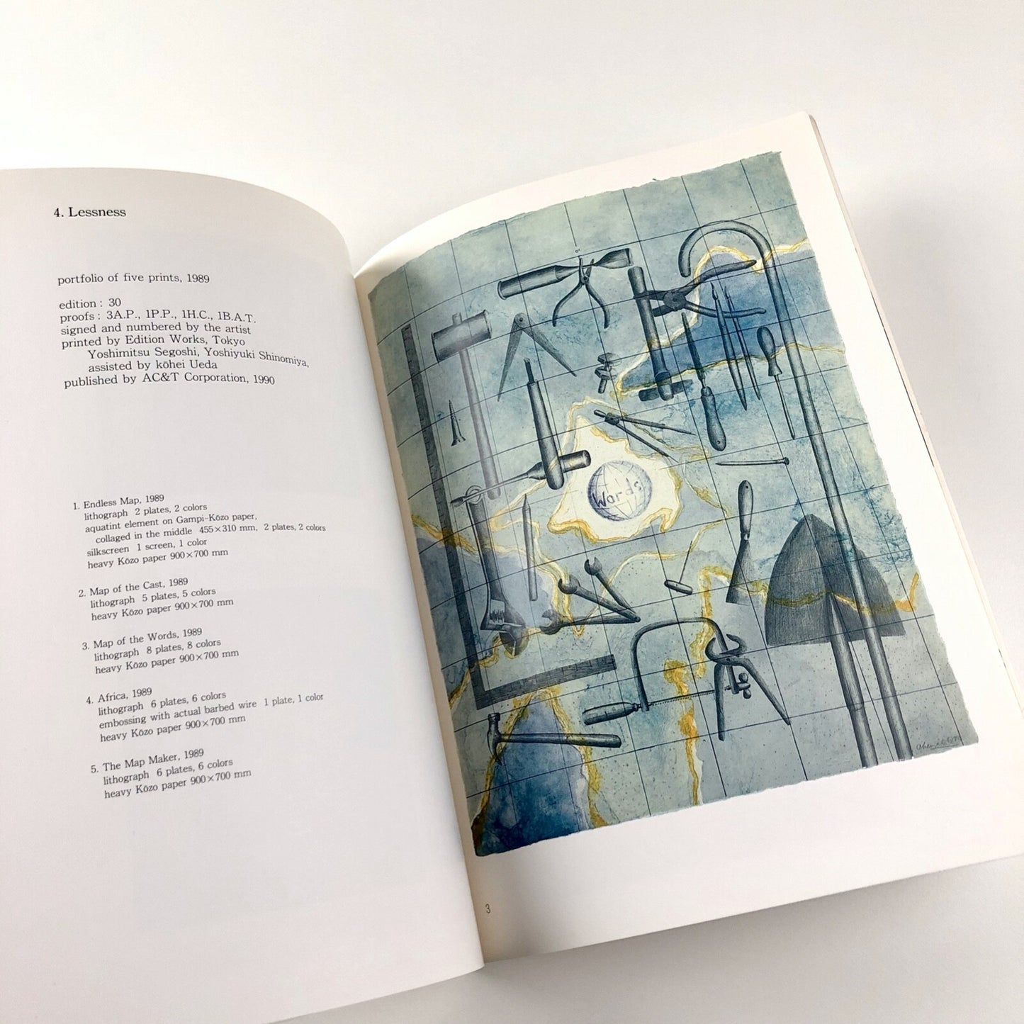 Chema Cobo. 4 Portfolios | AC & T Corporation, Tokyo March 1990