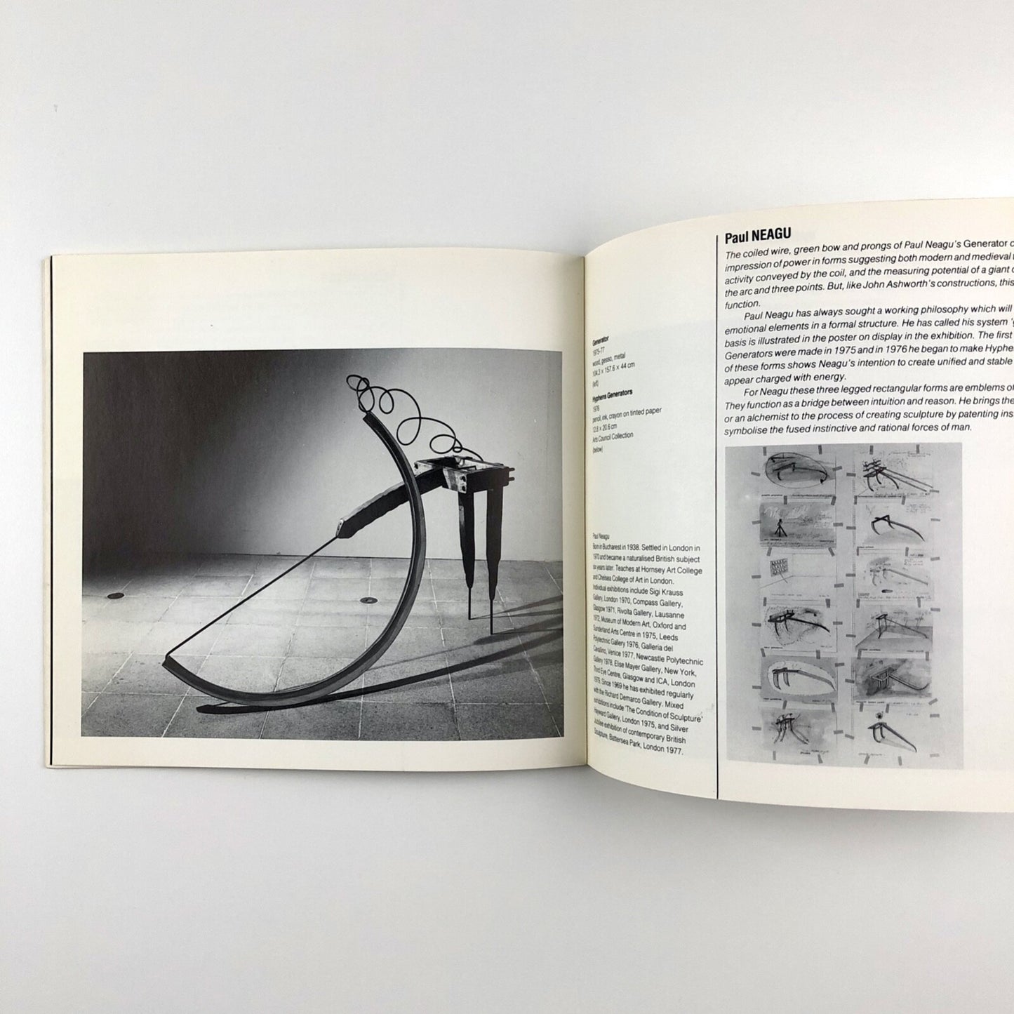 The Human Factor – sculptures made by ten artists during the 70s | Arts Council catalogue, 1980