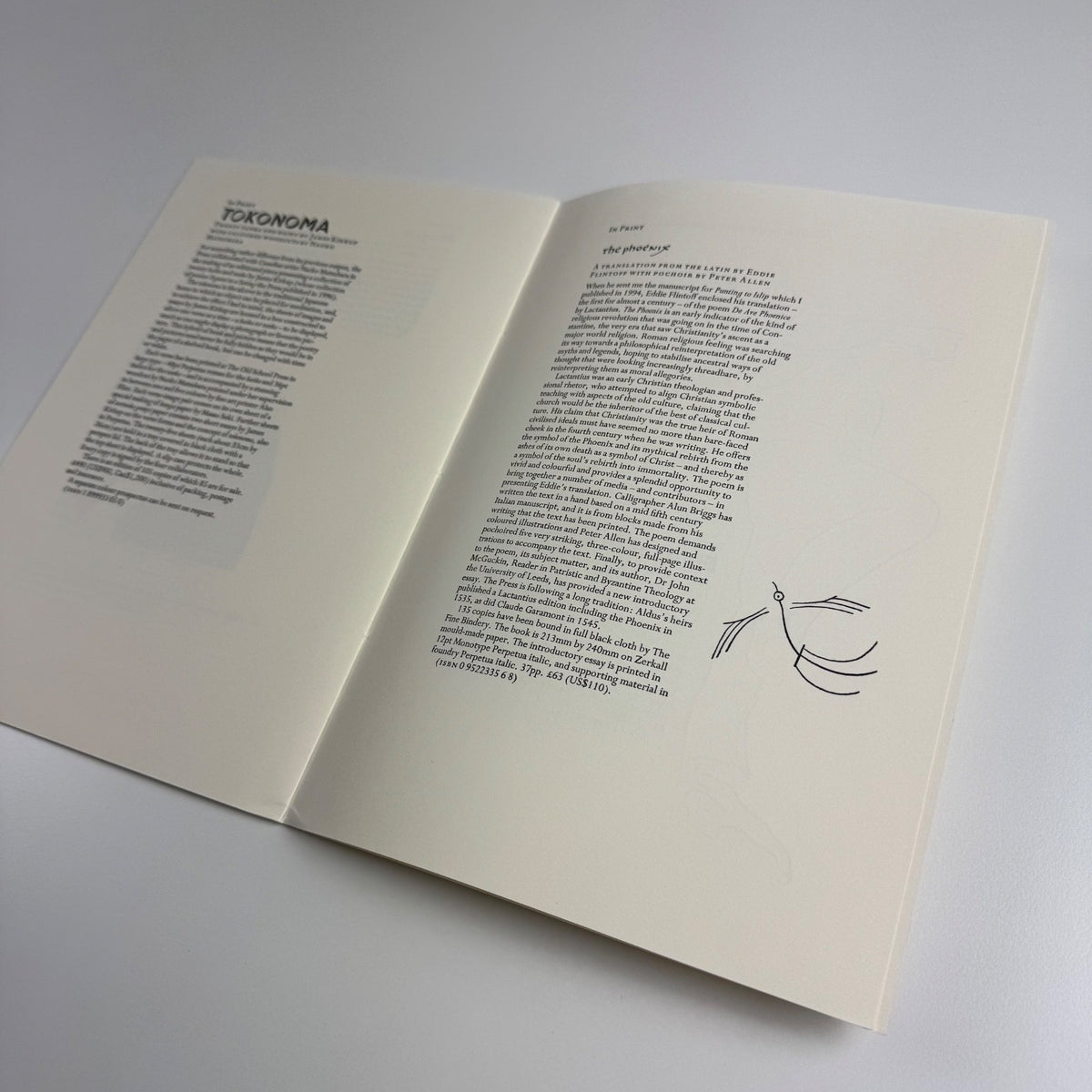 Some plans… no promises. Books on the horizon from The Old School Press 2001