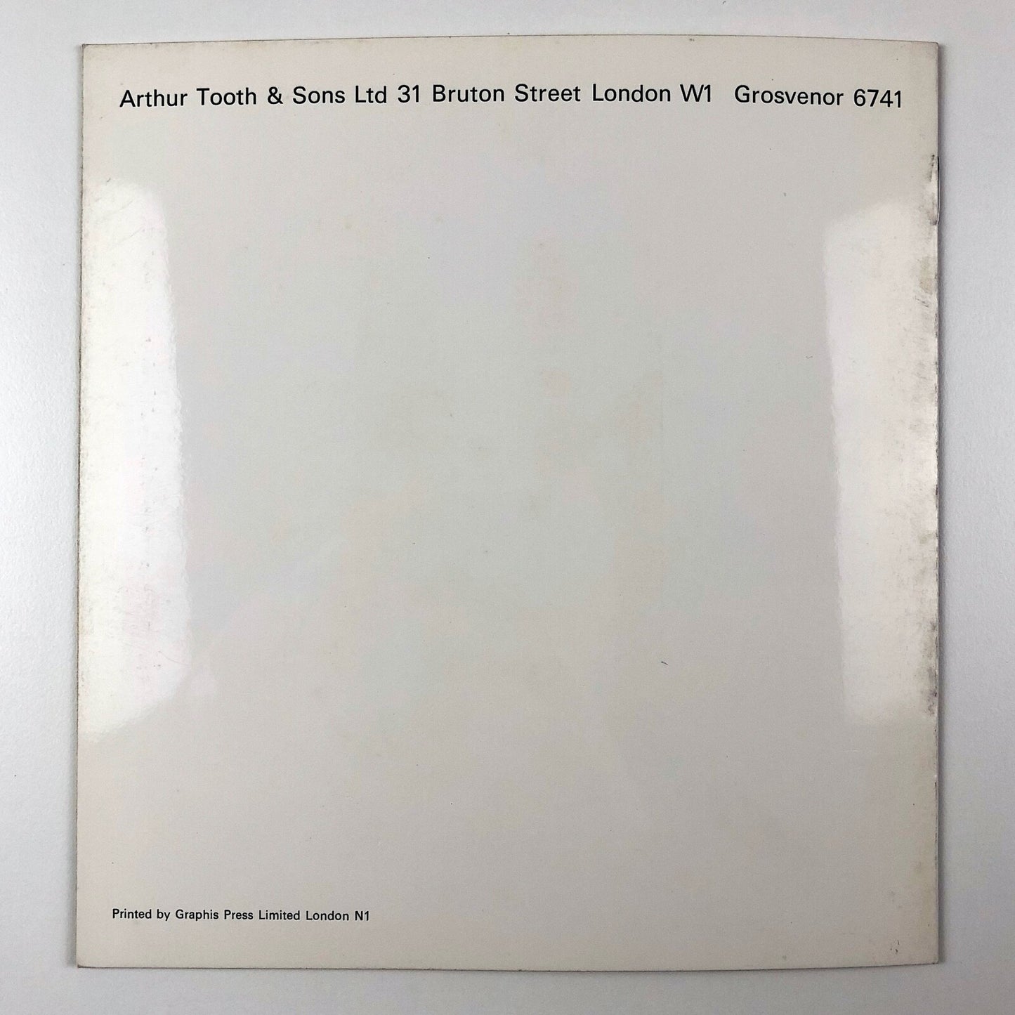 Peter Rogers. Recent Paintings | Arthur Tooth, London exhibition, January 1966