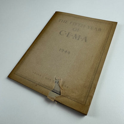 The fifth year of CEMA | Report on the work of CEMA for 1944
