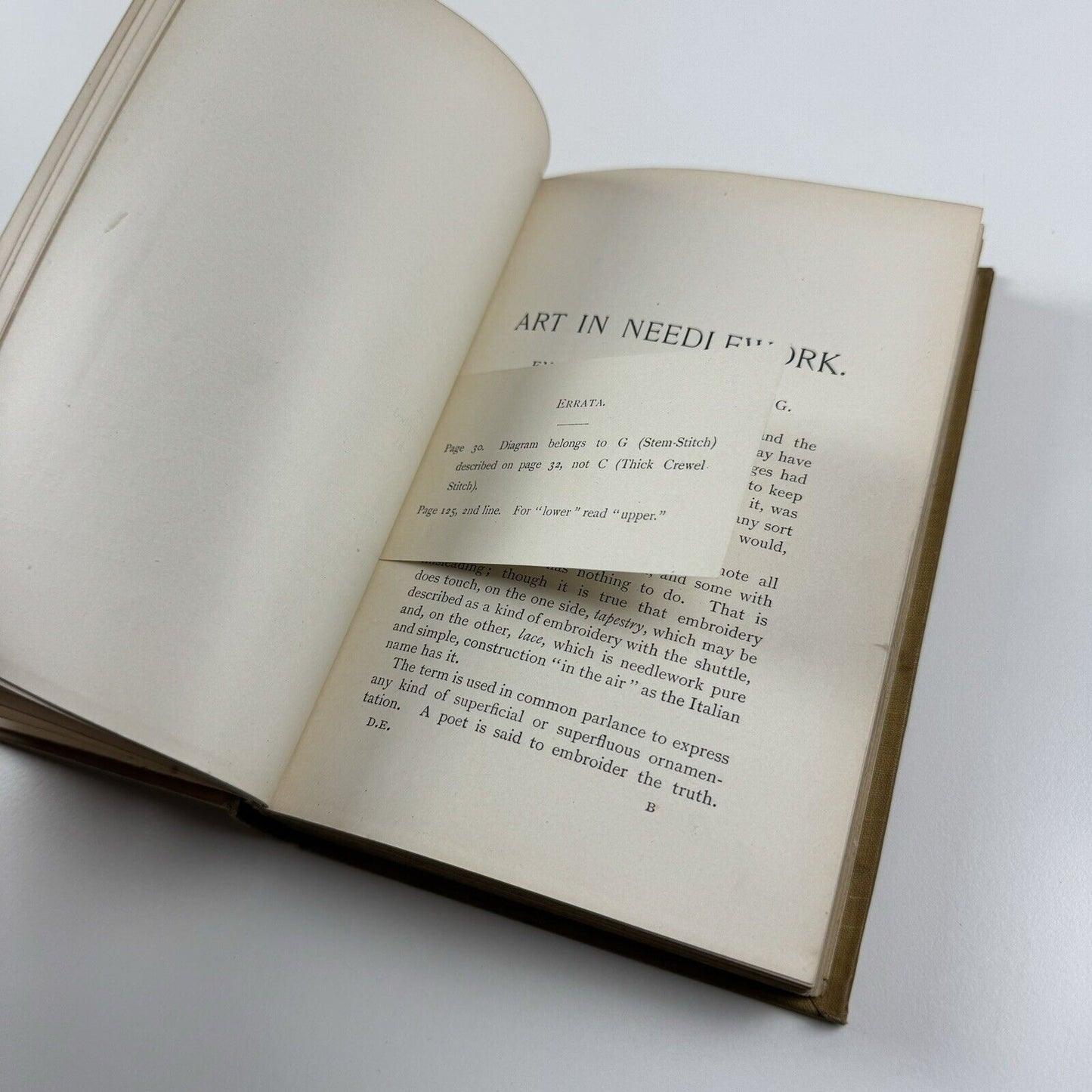 Art In Needlework. A book about embroidery by Lewis F. Day and Mary Buckle, 1900