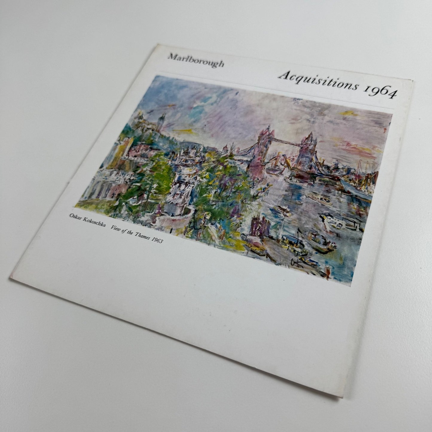 Acquisitions 1964 | Marlborough Fine Art Kokoschka cover