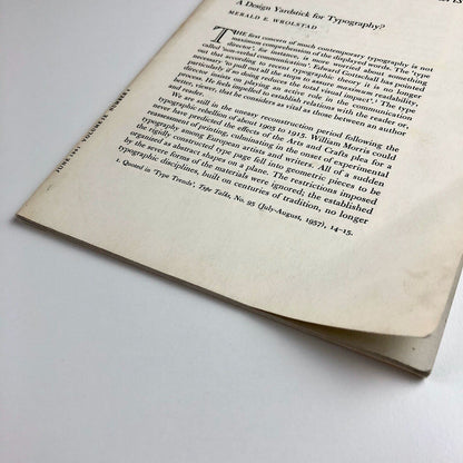 PAGA: Printing & Graphic Arts | The Stinehour Press | Merald E. Wrolstad June 1961