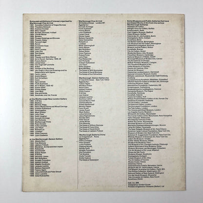 Ronald Stein 16 1/2 Portrait-Tableux | Marlbourgh New London Gallery catalogue leaflet, 1967