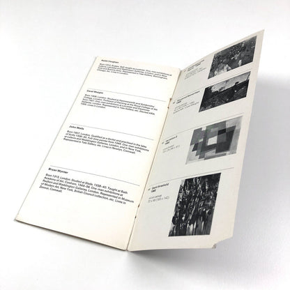 New Painting 58-61 | Arts Council exhibition catalogue | 1965 reprint version