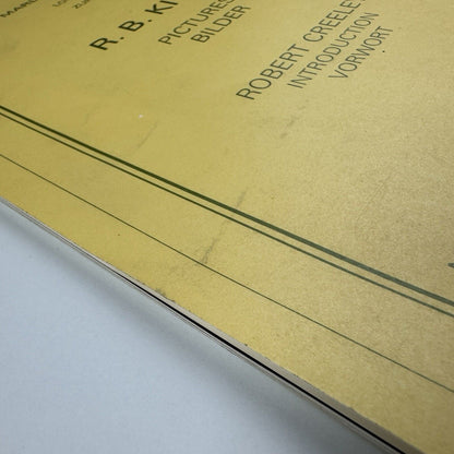 R.B. Kitaj Pictures For Sand for These Years | Marlborough London, 1977 | introduction by Robert Creeley