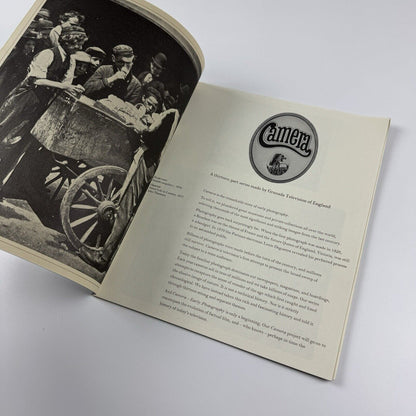 'Camera' the story of early photography | Granada television series accompanying leaflet
