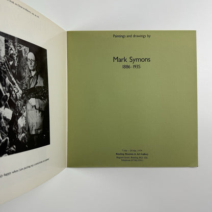 Paintings and drawings by Mark Symons | Reading Museum & Art Gallery, 1979