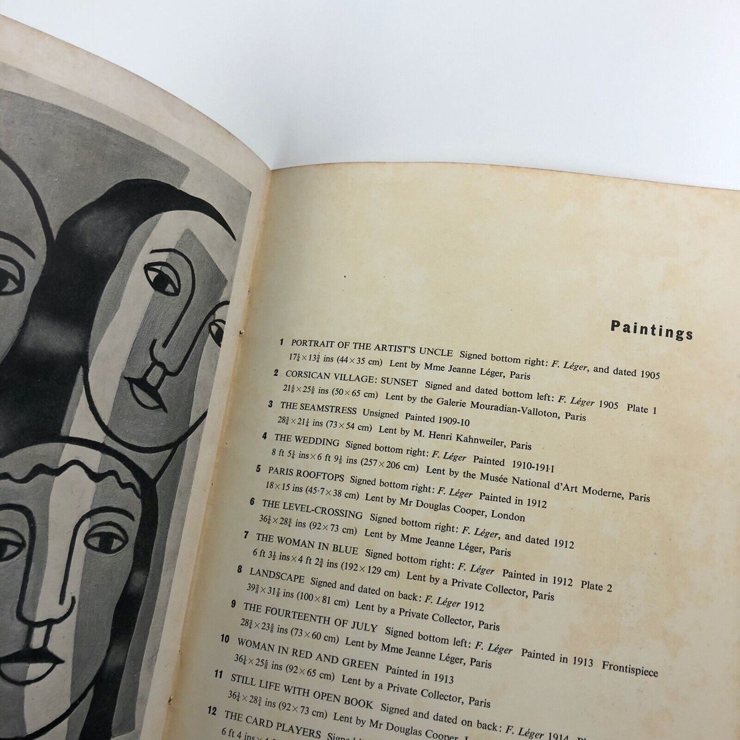 Fernand Léger An exhibition of paintings, drawings, lithographs and book illustration | Association Française d’Action Artistique exhibition / Tate Gallery, 1950