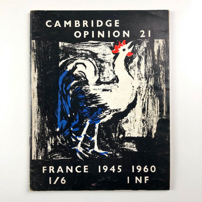 Cambridge Opinion magazine No 21 | France 1945-1960