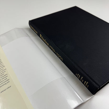 Printing 1770-1970 an illustrated history of its development and uses in England by Michael Twyman | The British Library, Oak Knoll Press, Reading University Press, 1998 edition