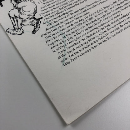 Prospectus – The Return of AJ Raffles | Graham Green | Inky Parrot Press | Annie Newnham