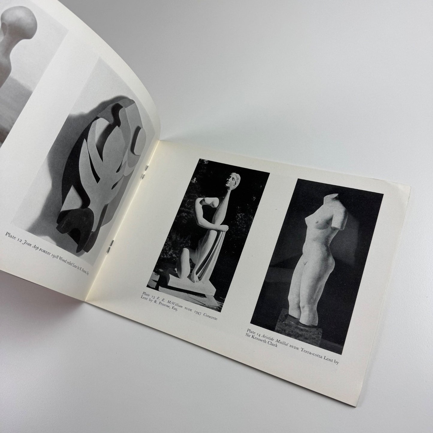 Forty Years of Modern Art 1907-1947 | ICA Institute of Contemporary Arts, 1948 typography by Herbert Spencer