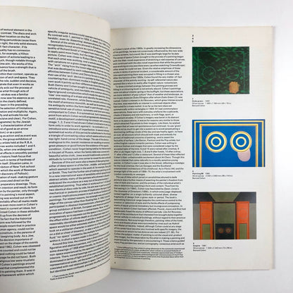 Bernard Cohen Paintings and drawings 1959-71 | Arts Council catalogue, 1972
