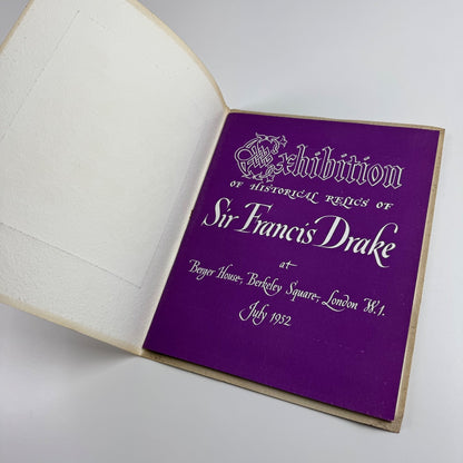 Exhibition of historical relics of Sir Francis Drake Berger House, London 1952