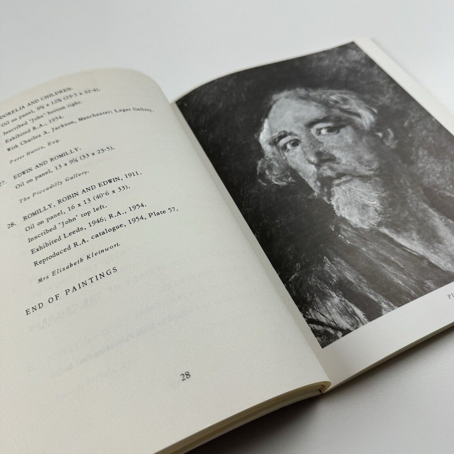 Augustus John. Portraits of the artist’s family | University of Hull, National Museum of Wales, 1970 | compiled and edited by Malcolm Easton
