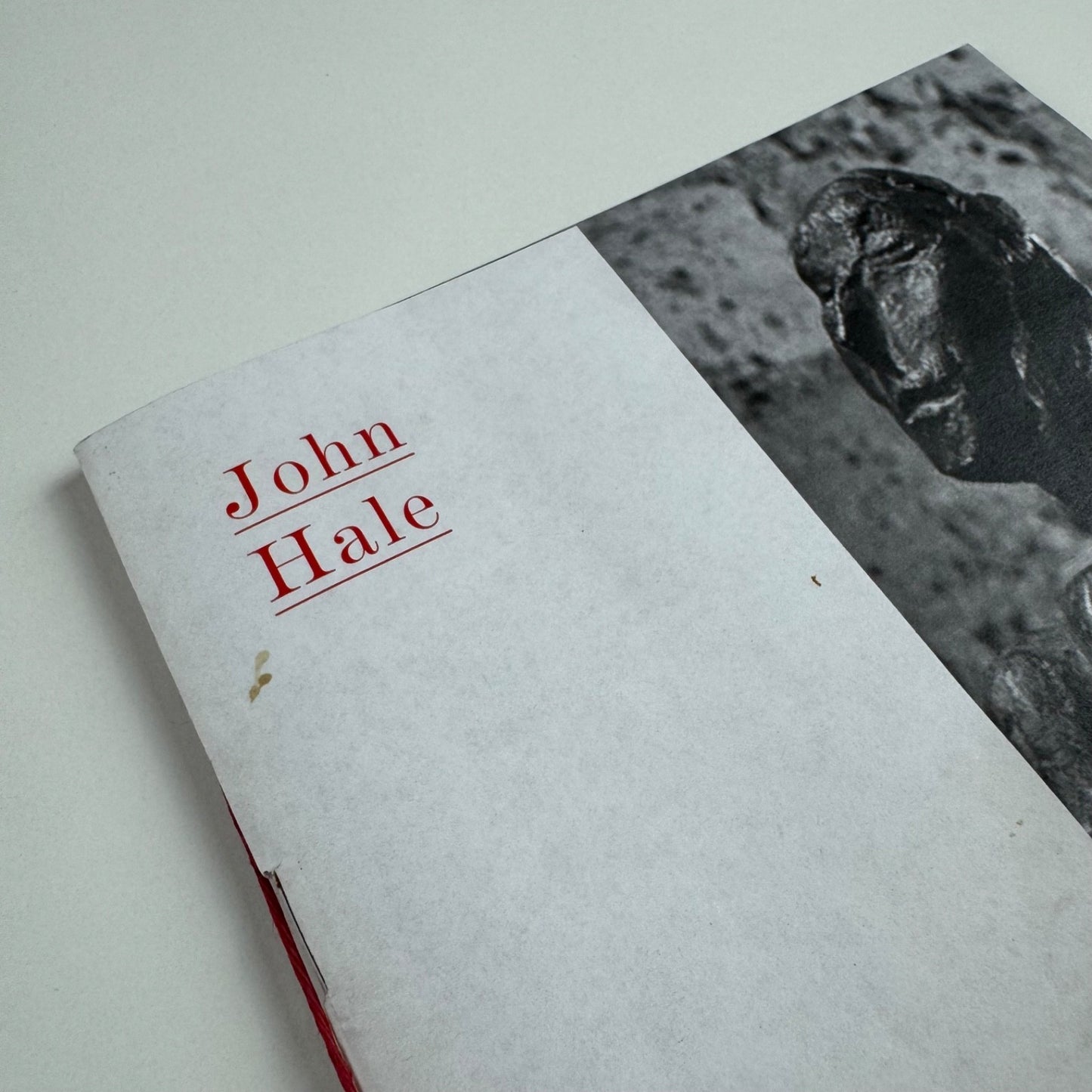 John Hale. An English sculptor in Italy | self-published, undated inscribed