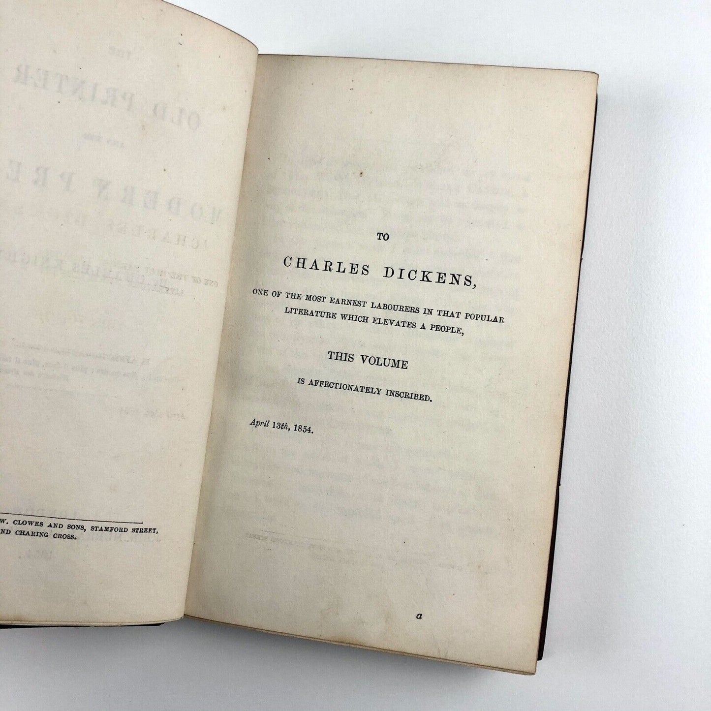 The Old Printer and the Modern Press by Charles Knight | 1854 first edition