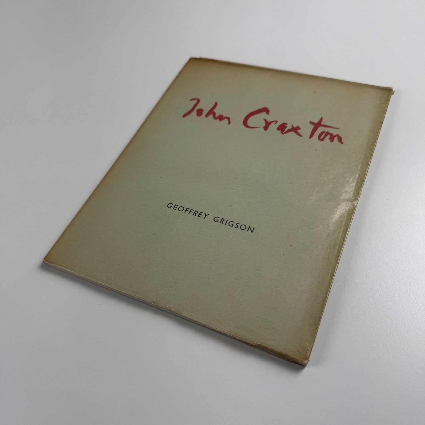 John Craxton Paintings and Drawings by Geoffrey Grigson. Horizon, 1948