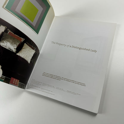 The Property of a Distinguised Lady | Christie's catalogue – Feb/May/June 2013 ref 110602