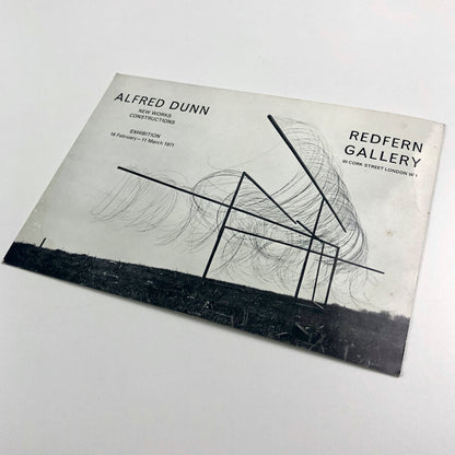 Alfred Dunn. New Works Constructions | Promotional card | Redfern Gallery 1971