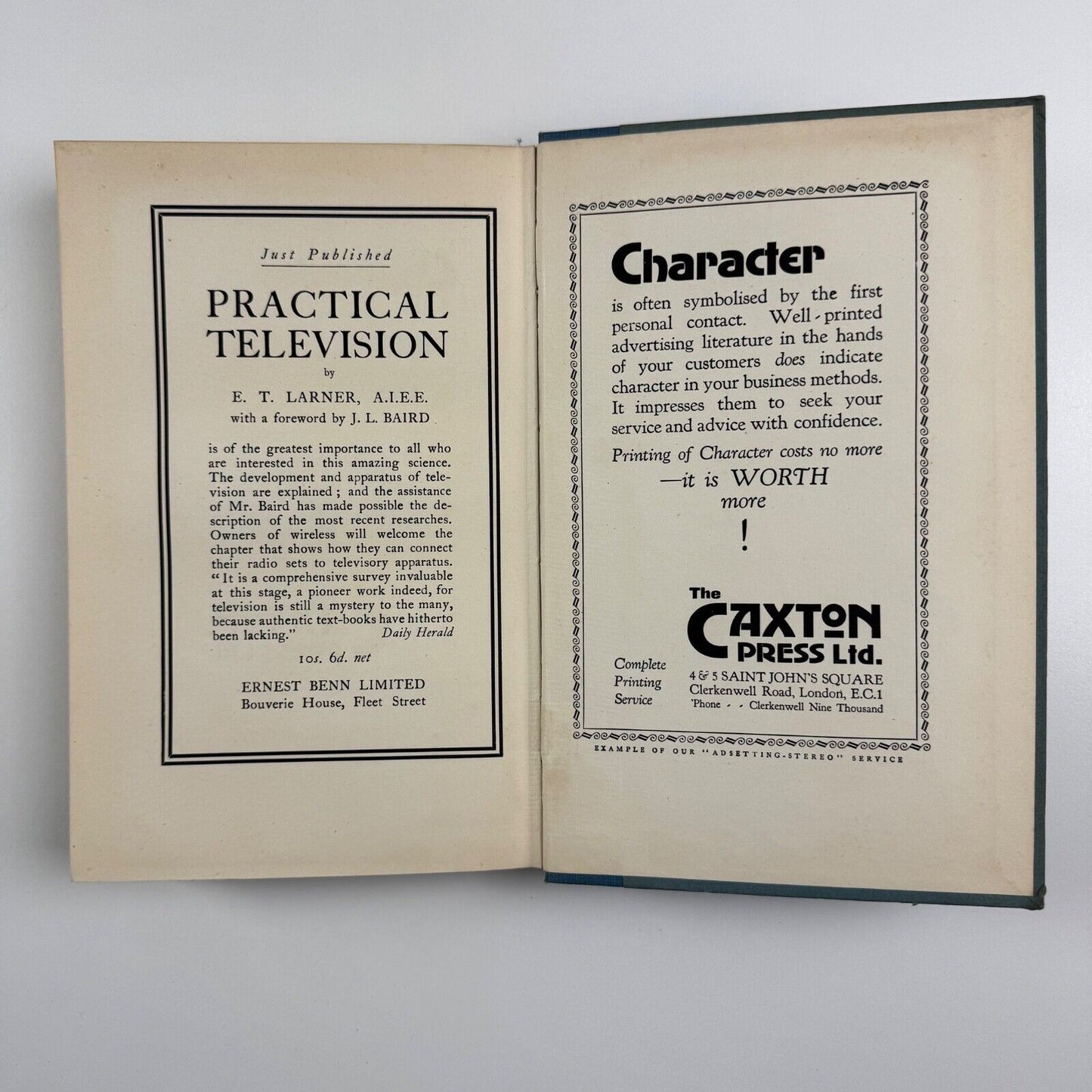 Design in Modern Printing. The Year Book of the Design and Industries Association 1927-28 edited by Joseph Thorp | Ernest Benn