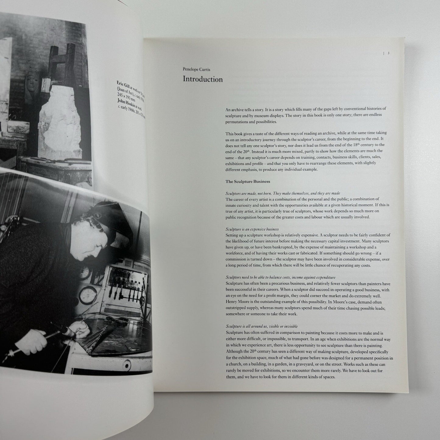 The Sculpture Business. Documents from the Archive Henry Moore, 1997