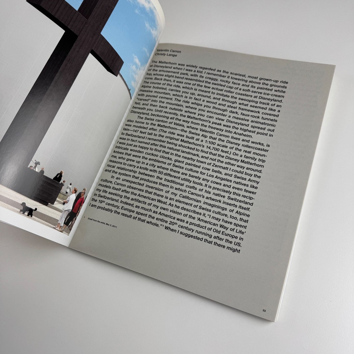 Valentin Carron | Galerie Eva Presenhuber, JRP Ringier, 2011