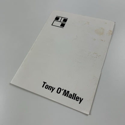Tony O'Malley – Folded card  and Private View invite | Tom Caldwell Galleries Dublin | Signed