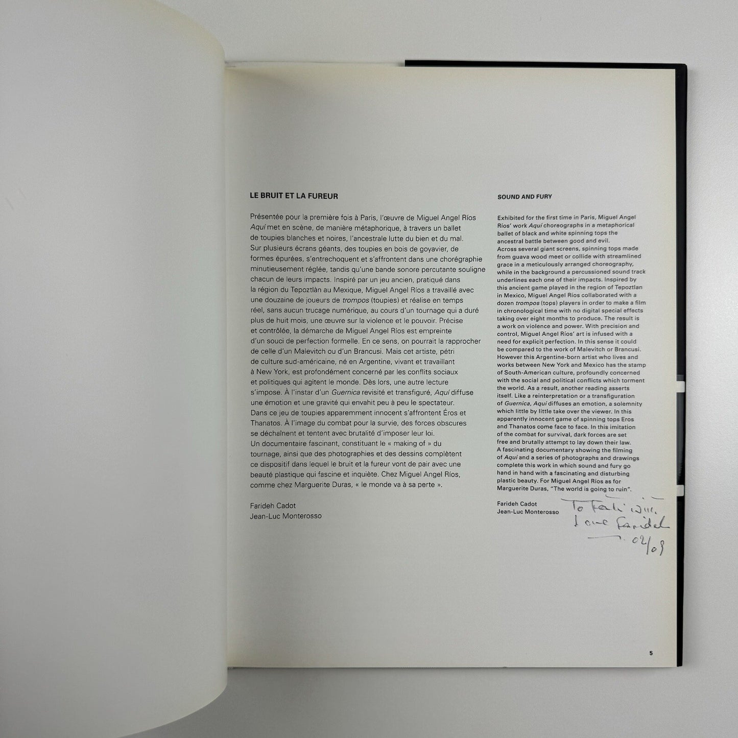 Miguel Angel Ríos. “Aqui” | Maison Européenne de la Photographie 2009