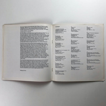 George Grosz | Marlborough exhibition catalogue, April 1968 | Design by Gordon House