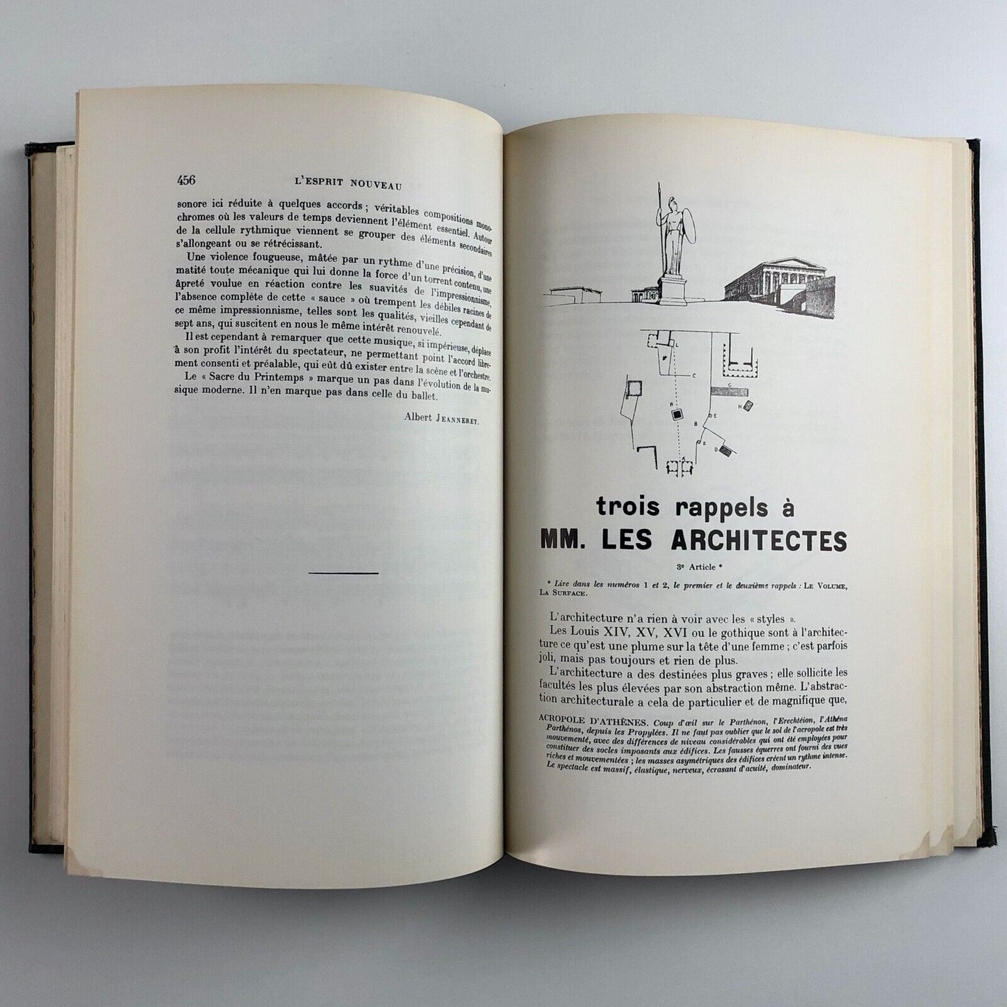 L'Esprit Nouveau – Numbers 4-6 Da Capo, New York | Reprinted facsimile edition, 1968