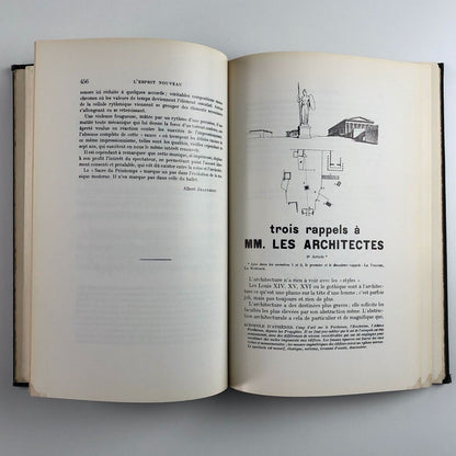 L'Esprit Nouveau – Numbers 4-6 Da Capo, New York | Reprinted facsimile edition, 1968