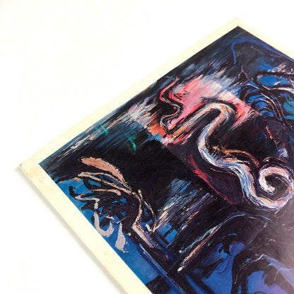 Richard Kidd – Work done in New York 1982-1983 | Juda Rowan Gallery | Folded card and invitation, 1983