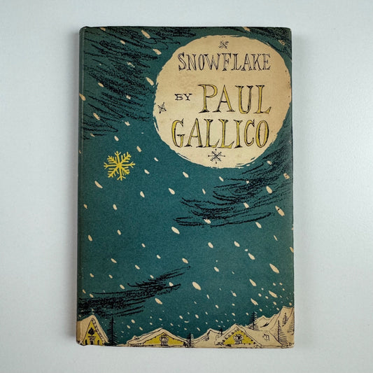 Snowflake by Paul Gallico | Michael Joseph, 1958 11th impression signed