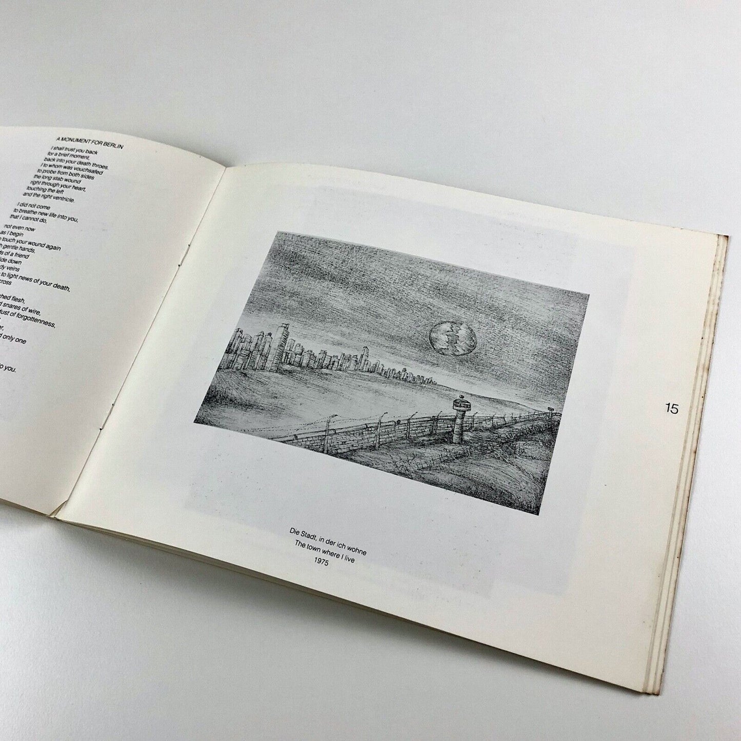 Roger Loweig paintings drawings etchings lithographs Trent Polytechnic 1985