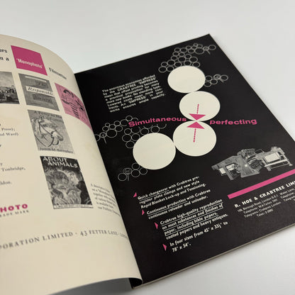 Book Design and Production – Vol 3 No 1 1960 | Printing News Ltd | Editor James Moran