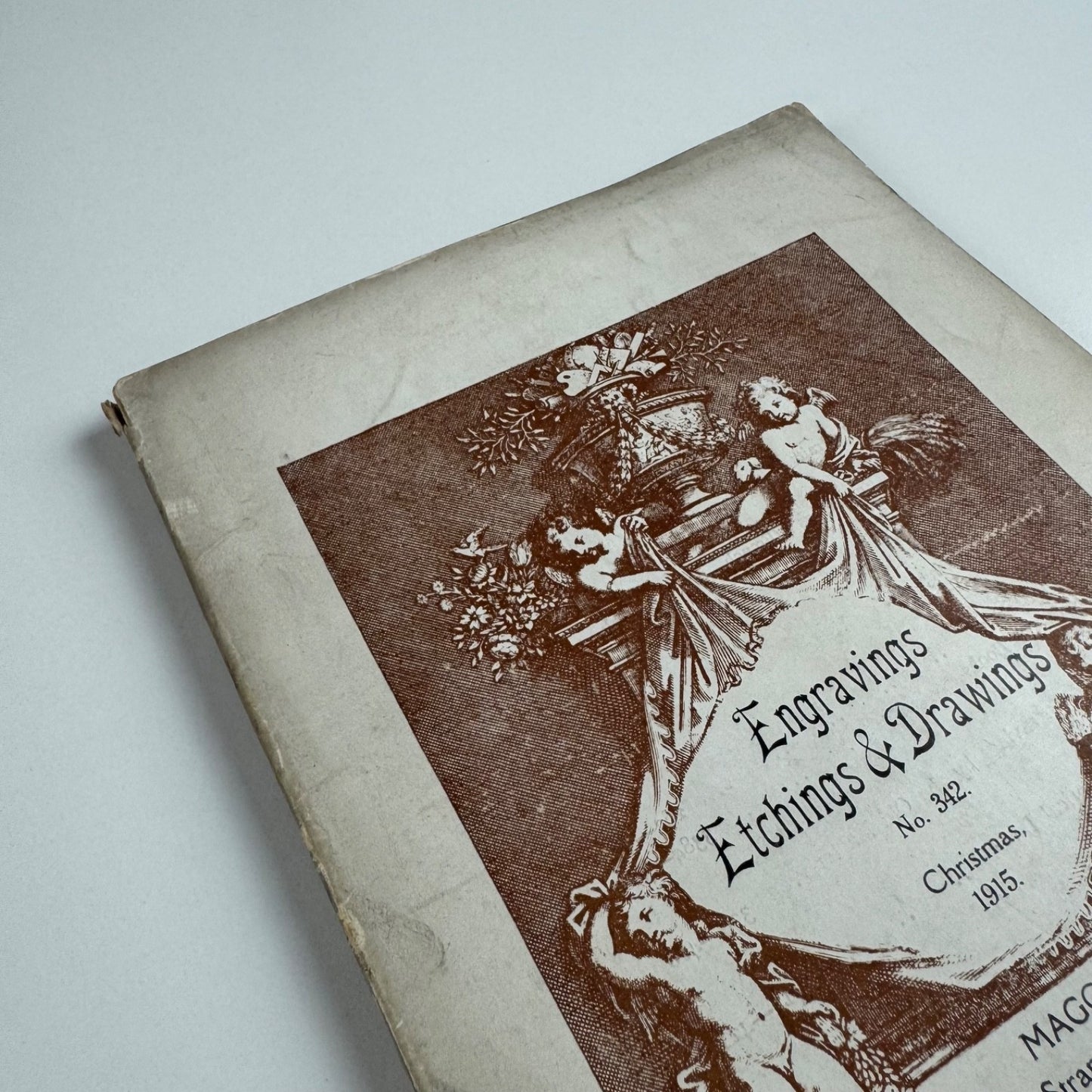 Engravings Etchings & Drawings No 342 Christmas 1915. Maggs Bros London