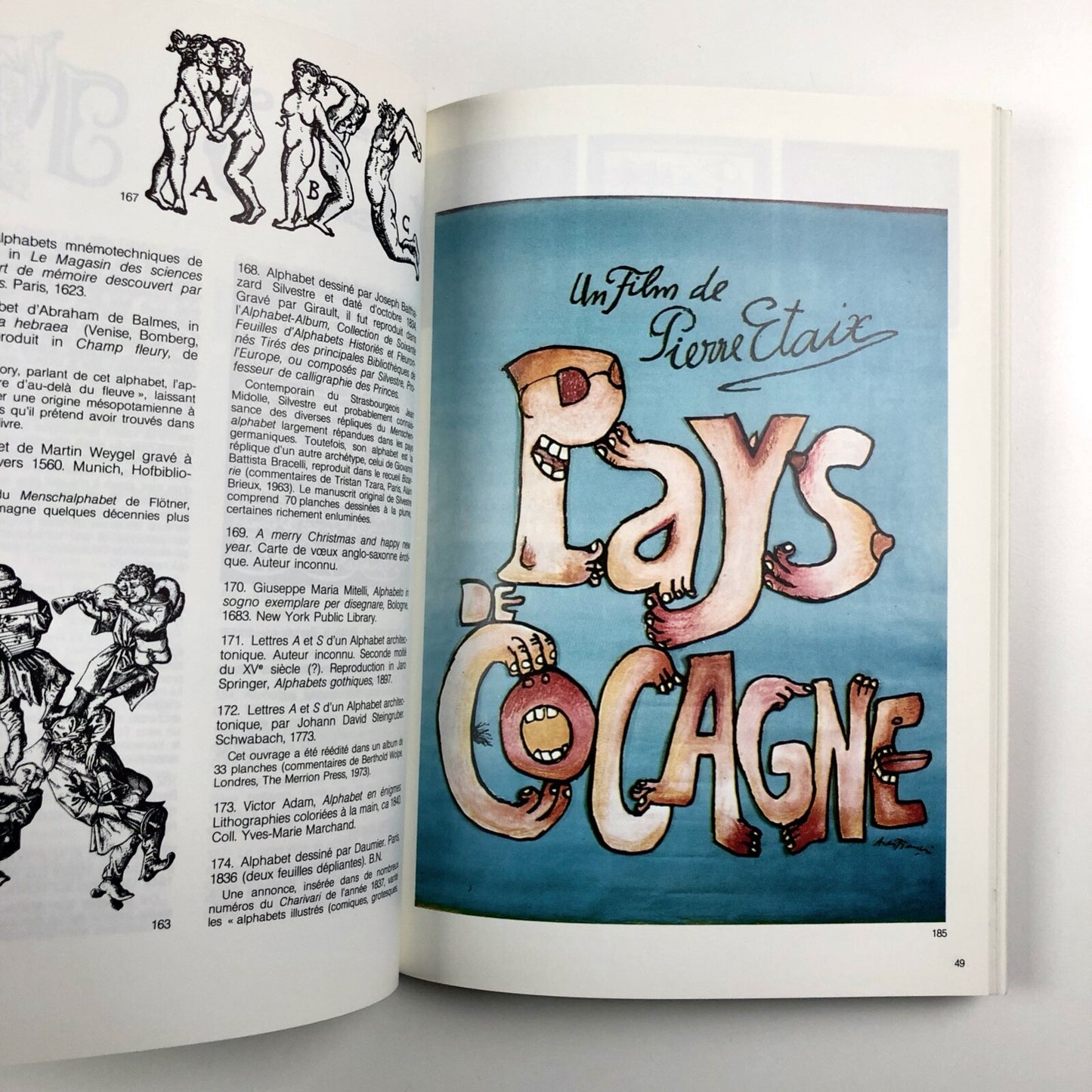 Alphabets Exposition organisée par Massin Musée Galerie de la Seita 1986/7 | Exhibition catalogue, 1987