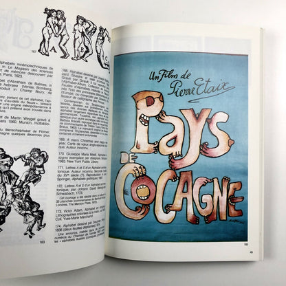 Alphabets Exposition organisée par Massin Musée Galerie de la Seita 1986/7 | Exhibition catalogue, 1987