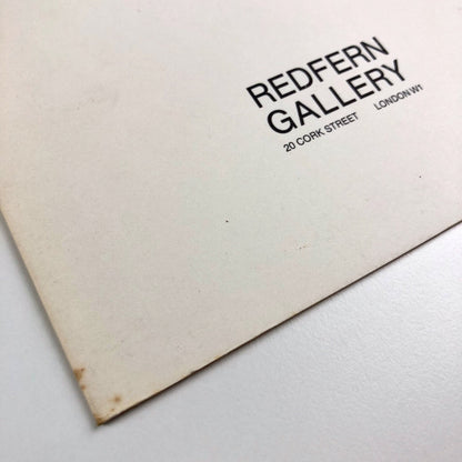 Lawrence Preece New paintings and drawings | Redfern Gallery 1982, folded card