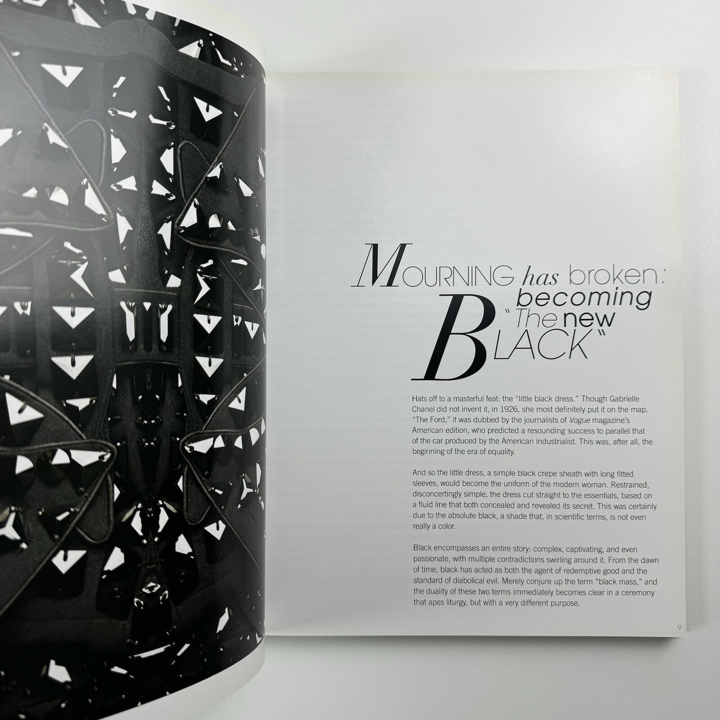 22 ways to say black Swarovski Elements | Phillips de Pury & Company, 2010