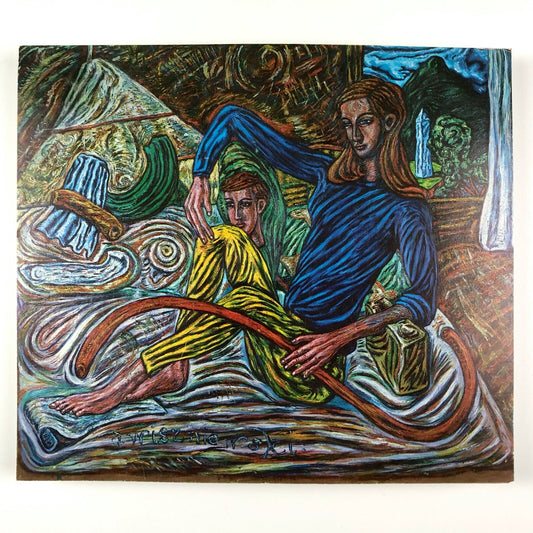 Adrian Wiszniewski – Paintings and Drawings | Nicola Jacobs Gallery 1985 | Exhibition card