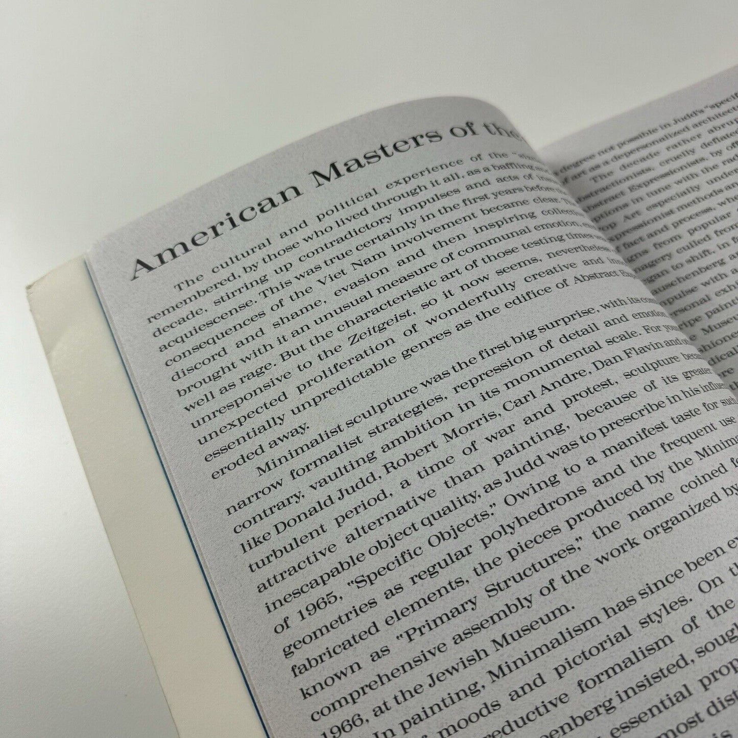 American Masters of the 60’s | Tony Schafrazi Gallery, New York, 1990 | curatorial advisor Sam Hunter