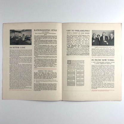 Monotype News Letter 44 | April 1952 – How and Why Type Faces Differ | Broadsheet