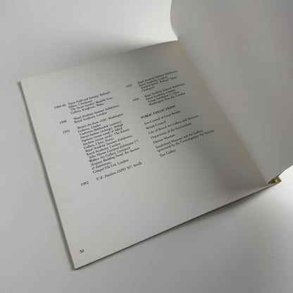 David Inshaw Recent Paintings | Theo Waddington Fine Art, 1998 + price list